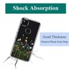 Unov Pixel 4a Case Clear with Design Soft TPU Shock