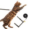 PUPTECK Adjustable Cat Harness and Leash Set Escape Proof Kitten