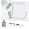 STOBOK 12pcs Decorative Washi Tapes for Scrapbooking and Journaling Spring