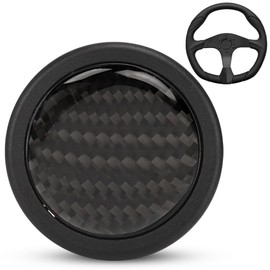 Carbon Fiber Horn Push Button Auto Car Steering Wheel Modified Parts for MOMO Steering Wheel