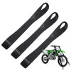GINTAIMOYU Cargo Strap Set - 4 Black Tie Down Straps