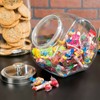 Choice 4 PACK 1 Gallon Glass Cookie Coffee Candy Storage