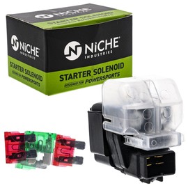 NICHE Starter Solenoid Relay Switch for Suzuki 31800-26E00 GSXR750 GSXR600 DR650SE Arctic Cat 3530-001 400 500 Automatic