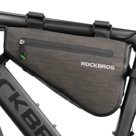ROCKBROS Bike Triangle Bag Bicycle Frame Bikepacking Bag Waterproof Road Mountain Cycling Pouch M