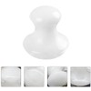 OSALADI 2Pcs Gua Sha Tools Quartz Mushroom Face Massager Health
