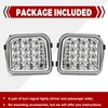 HECASA Pair LED Turn Signal Light Compatible with 2006-2010 Hummer