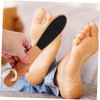 Baluue 2pcs Wooden Handle Callus Remover Foot File for Exfoliating