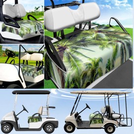 WUKO HUNT Golf Cart Seat Covers,Universal seat Blanket,Seat Towel Blanket,100% Microfiber,Fit EZGO,Yamaha,Club Cars and More 2 Seater Golf Cart Microfiber,51''x31.for All Seasons,for Man/Women,2024
