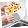 Ipetboom 5sets Convenient Reusable Dish Sponges Black Cleaning Sponges for