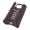 Amtech T1147 50mm 4 Digit Combination Padlock Black