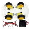 4WD Robot Smart Car Chassis Kits Car with Speed Encoder