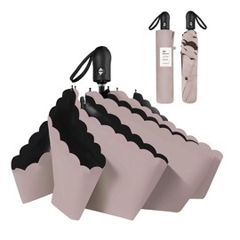 Shishivera Parasol, Ultra Lightweight, Approx. 7.1 oz (205 g), Folding, UV Protection, 100% Shine, Rainy Season, Auto Open and Close, Umbrella, Rain Umbrella, Rainy Season, UV Protection, For