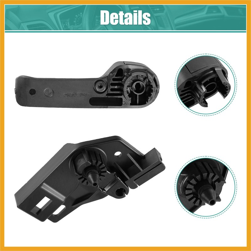 Partuto 1 Set Hood Latch Release Handle Bracket Assembly 1KD823633A