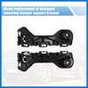 VekAuto 1 Pair Front Bumper Mount Support Bracket for Ford