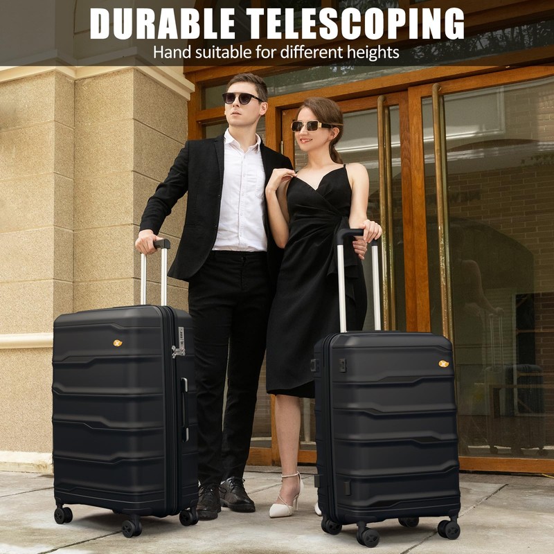 MGOB 28 Inch Luggage with Spinner Wheels, Large Hard Shell