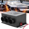 12V 300W Car Heater, 3 Hole Portable Winter Heating Warmer