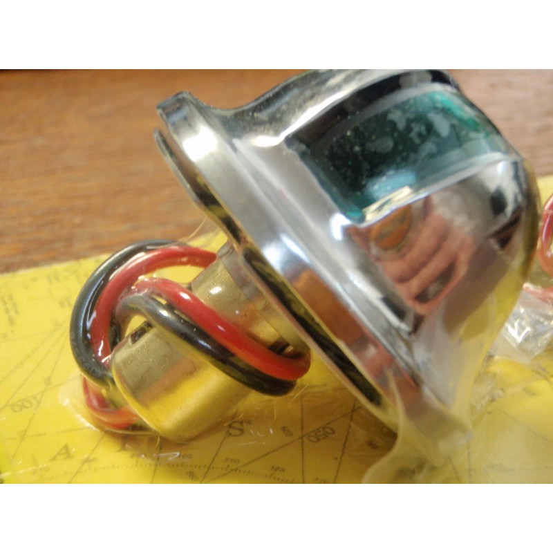 Seachoice SIDE LIGHTS VERTICAL MOUNT NAVIGATION 05121 BOW RUNNING RED