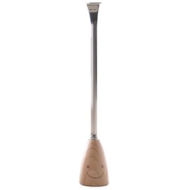 Nagao WY-14 Waiwai Kitchen Stirler, Stainless Steel, Wood, Made in Japan