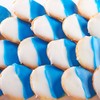 Blue and White Cookies by Gimmee Jimmy's Traditional Cookies |