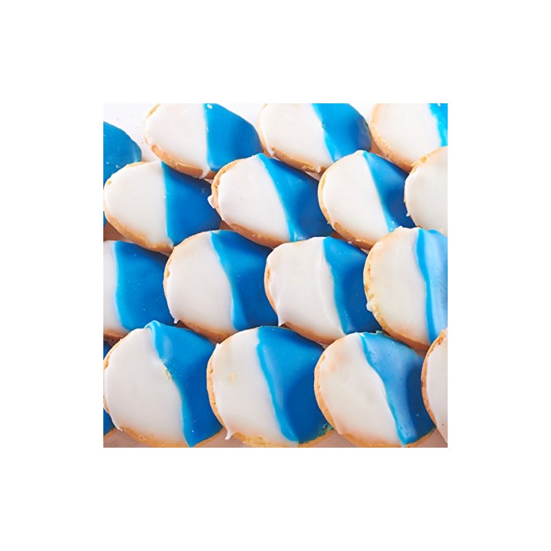 Blue and White Cookies by Gimmee Jimmy's Traditional Cookies |