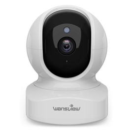 wansview wansview WiFi IP Baby Camera, 2K Wireless Home Security Camera Indoor for Baby, Elder, Pet Camera Monitor with Real-time Alert, 2-Way Audio Night Vision Pan Tilt Zoom, Works with Alexa Q5