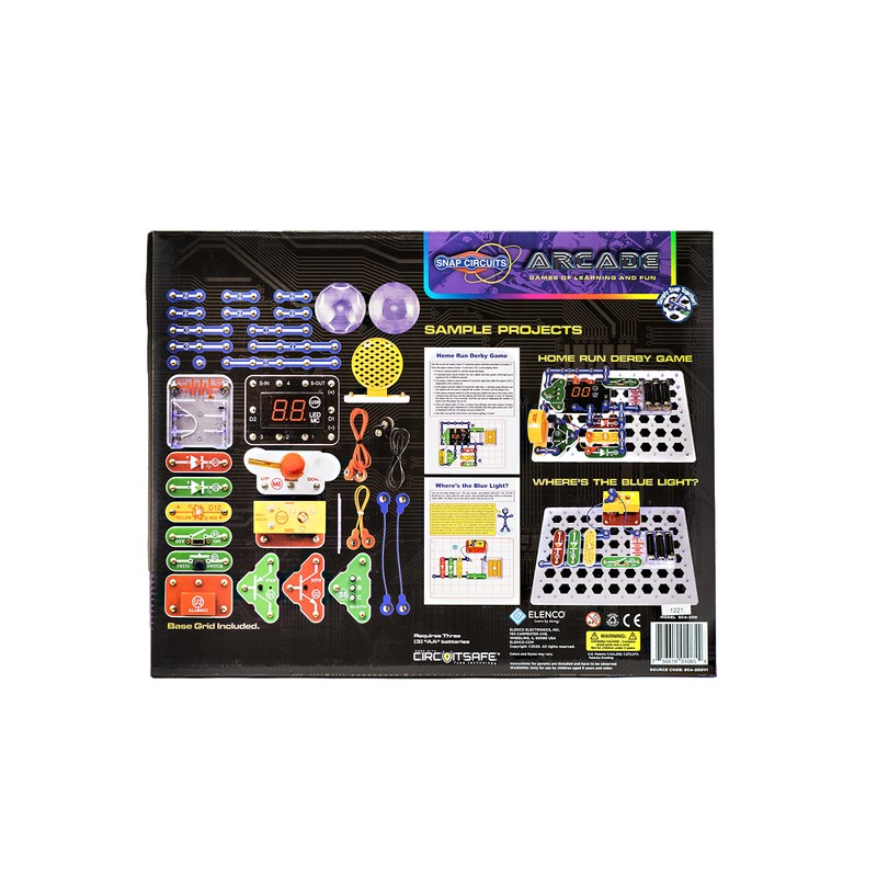 Snap Circuits “Arcade”, Electronics Exploration Kit, Stem Activities for Ages