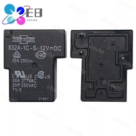 SONG CHUAN 3PCS Replacement For SONG CHUAN 832A-1C-S Power Relay 12VDC 5 Pins 30A 277VAC US