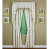 Today's Curtain Verona Reverse Embroidery Panel Pair and Tiebacks, 63",