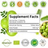 Hebhac Herbs Hebhac Herbs Amla Capsules 120 Count and Green