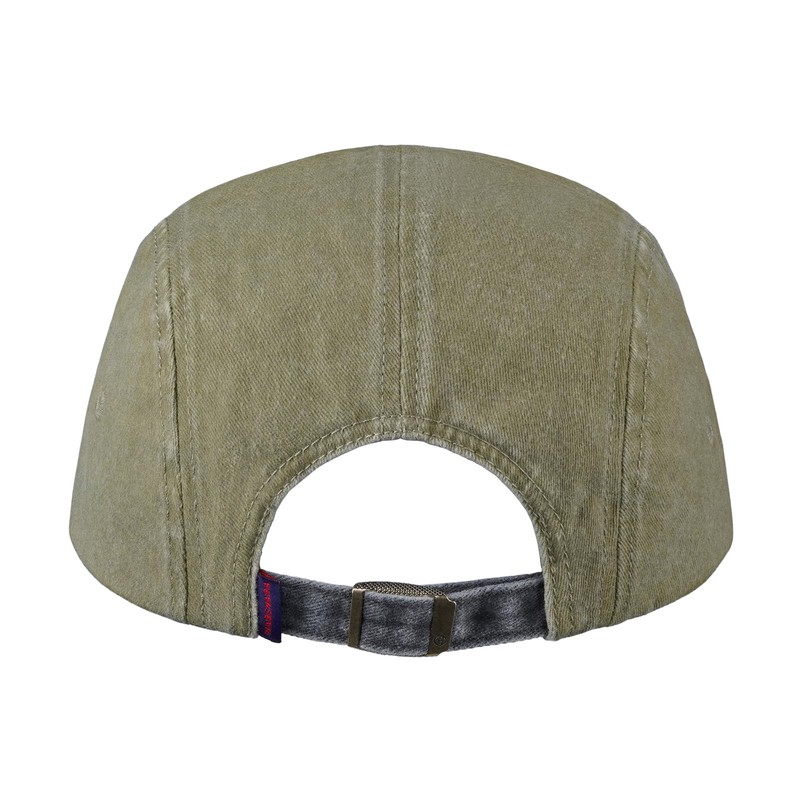 CLAPE Unisex Washed 5 Panel Cap Short Brim Baseball Cap