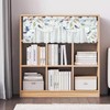 VOGOL Country Style Kitchen Valance Curtains, Blue Birds Pattern Double