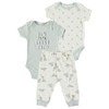 Gender Neutral Baby Clothes Layette Set Footless Sleep and Play