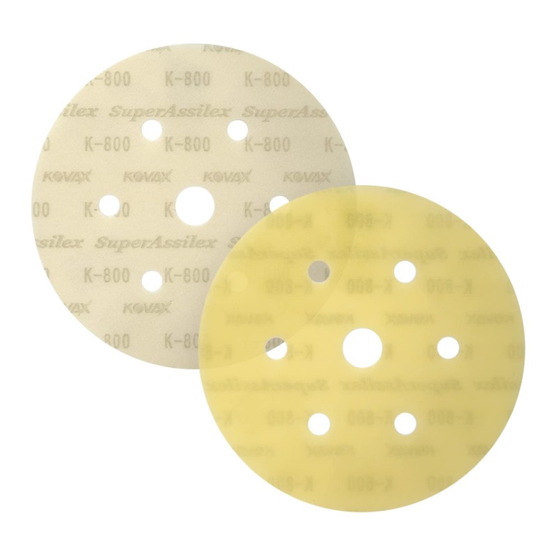 Super Assilex Flexible 6 inch Sanding Discs JOB-PAK, ASSORTED K600-K1200,