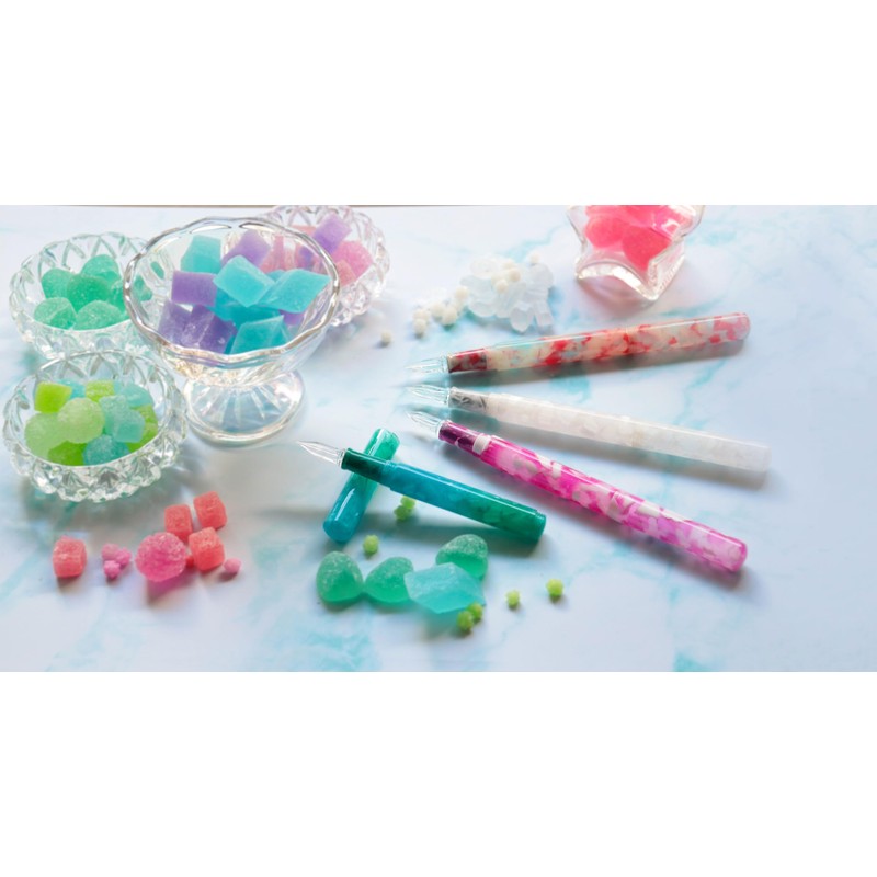 Teranishi Chemical Industry GLAAL-JR Guitar Glass Pen with Cap Aurora