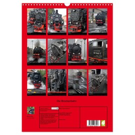 Die Brockenbahn (Wandkalender 2026 DIN A3 hoch), CALVENDO Monatskalender