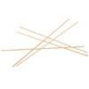JIAYUET 200 Pieces Square Wood Strips,3x3x300mm Unfinished Wooden Dowel Rods