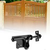 QWORK Slide Bolt Gate Latch, Heavy-Duty Gate Lock with Padlock