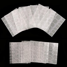 20 Sheets Press on Nails Sticky Tabs,480 PCS Nail Adhesives Tabs False Nail Gel Glue Stickers Breathable Jelly Double-Sided Adhesive Tabs for Press On Nails False Nail Tips Nail Glue Sticker