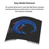 H2D PEI Build Plate, 3D Printer Double Sided Black Textured
