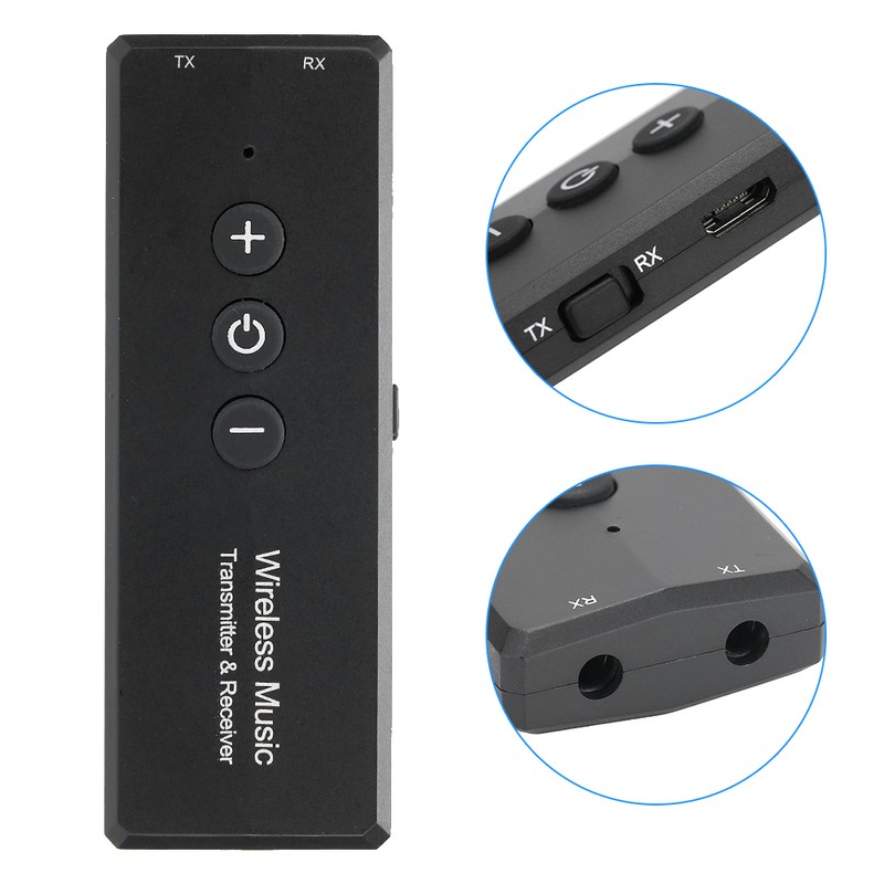 ZF-360A 3 In 1 ABS Bluetooth 5.0 Transmitter Receiver 300mAh