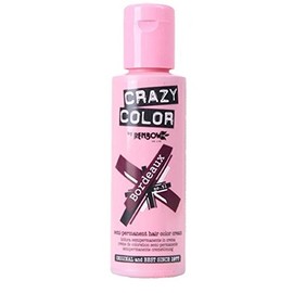 2 x Crazy Color semi-permanent hair colour 100 ml (Bordeaux red - red)
