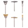 Rocaris 72 Pack Wire Wheel Brushes Set, Brass and Steel