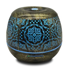 Essential Oil Diffuser for Home with R/C,Cool Mist Humidifiers for Bedroom Waterless Auto Off-CF-B