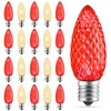 Minetom LED Light Bulbs 50 Pack C9 LED Christmas Light