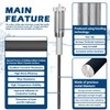 HPUY Powered Anode Rod for Water Heater 40-89 Gallon Tank,Electrical