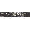 Lumineo 160 LED Warm White Flashing Polestar, Silver Wire, 27