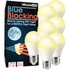 MiracleLED 604665 Blue 6-Pack UV Blocking Light, 60W Replacement