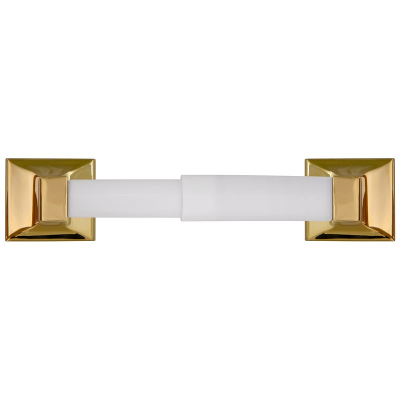 Design House Millbridge Toilet Paper Holder in Polished Brass