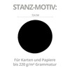 ARTOZ Punch, Round Circle, Diameter 7.0 cm, Paper Punch, Hole
