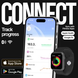 UD_Professional 56 Metrics Smart Body Composition Scale with WiFi BMI BMR Muscle Mass Bioimpedance Analysis Machine Most Accurat